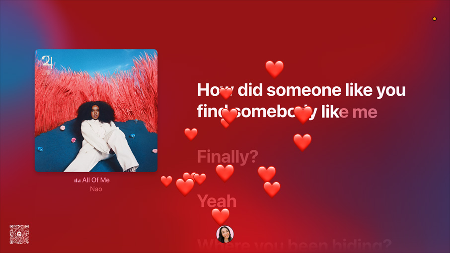 Vidéo Apple Music et paroles de « All of me » de l’artiste Nao