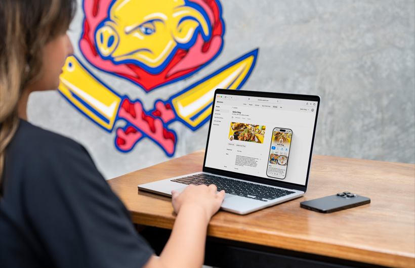 Señor Sisig uses Apple Business to manage their presence on Apple Maps, Wallet, Siri, and more.